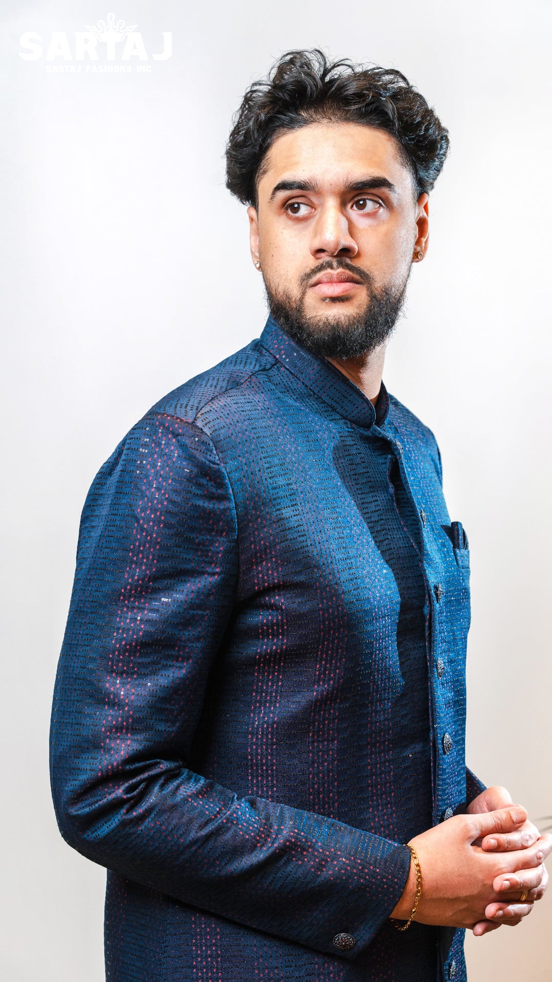 R-SHN599V2 RD Sherwani