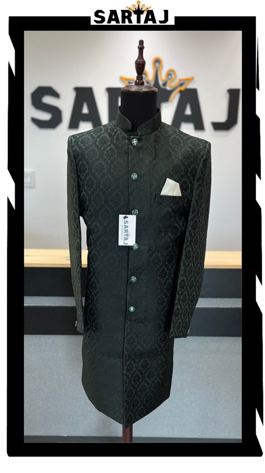 Regal Emerald Sherwani