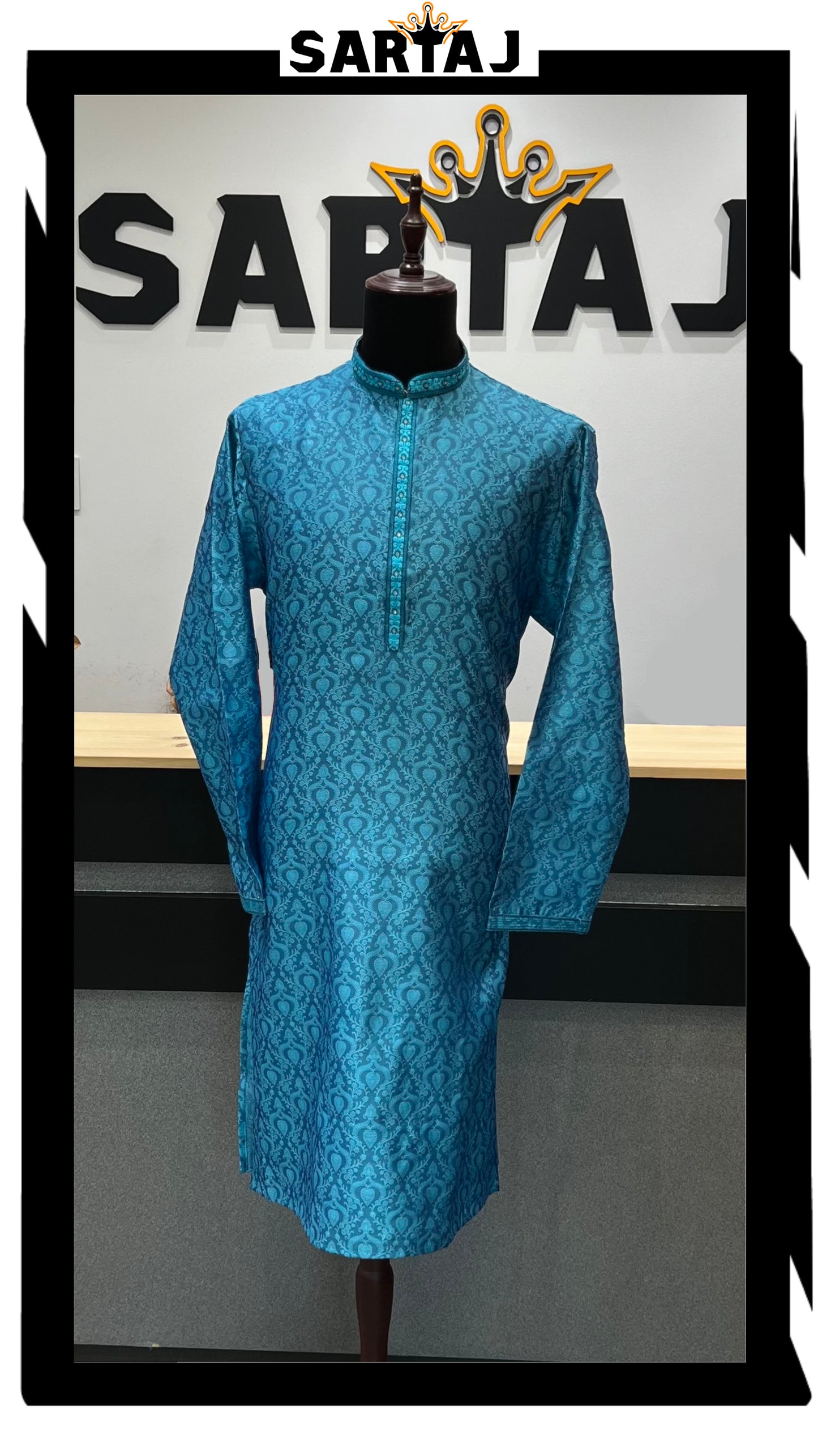 RKKP 230 - Turquoise Kurta Set