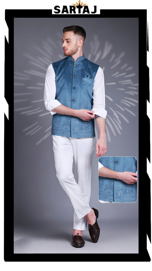 Blue Suede Dreams Vest