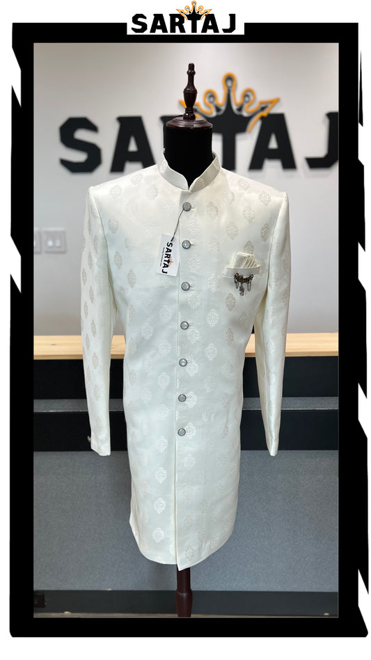Ivory Elegance Sherwani