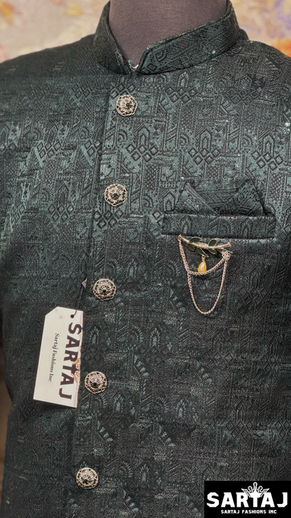 R-SHWN 599 DG Sherwani Set