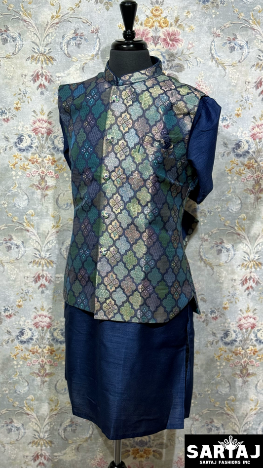 R-KPV 499 Nehru Jacket Set