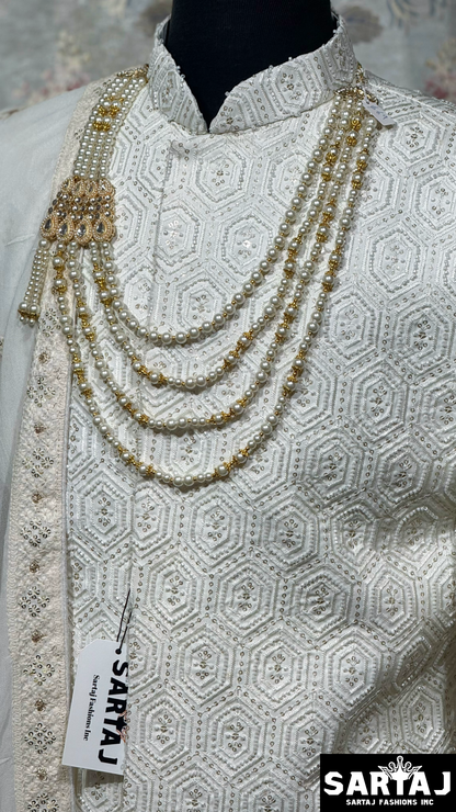 S-GSN 1569 Sherwani Set
