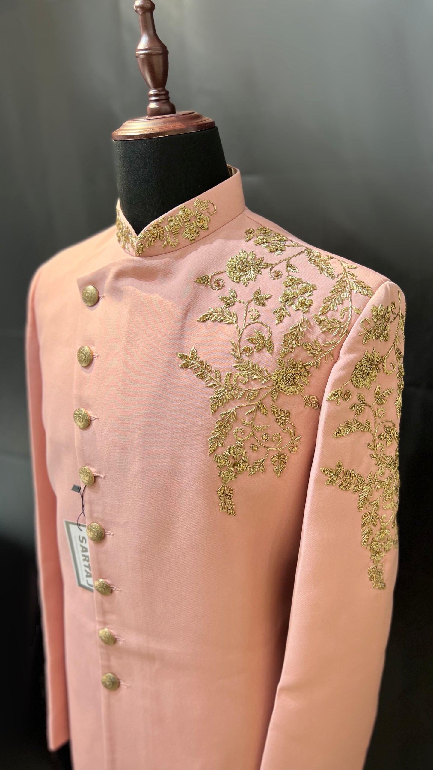 Zardosi Rose Sherwani